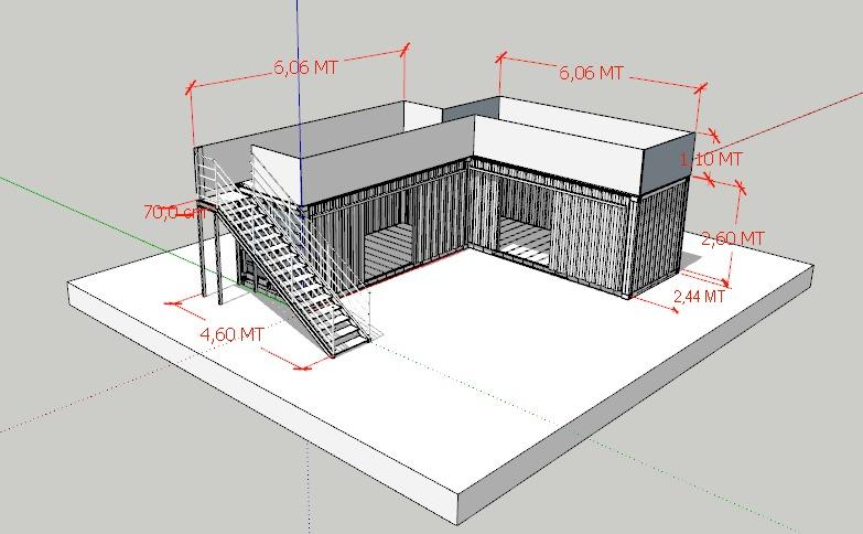 Bitget MotoGP booth 3D dimension render