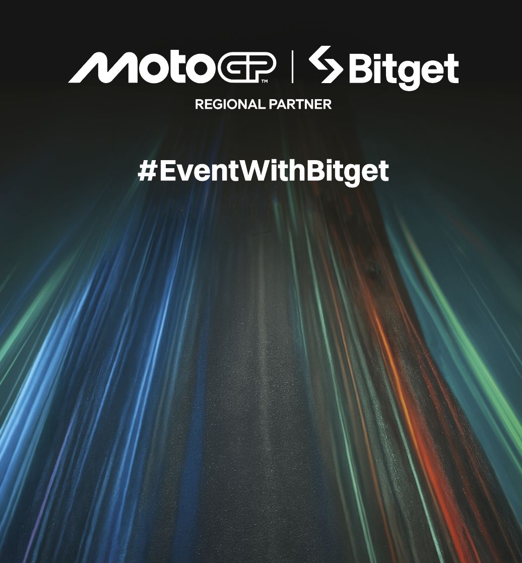 Photo opportunity 1 backdrop #EventWithBitget