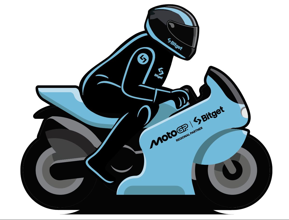 MotoGP giant prop character
